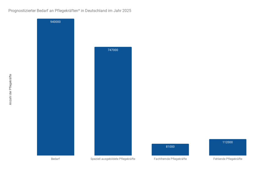 statistik pflegekräfte 2025 franchise direkt