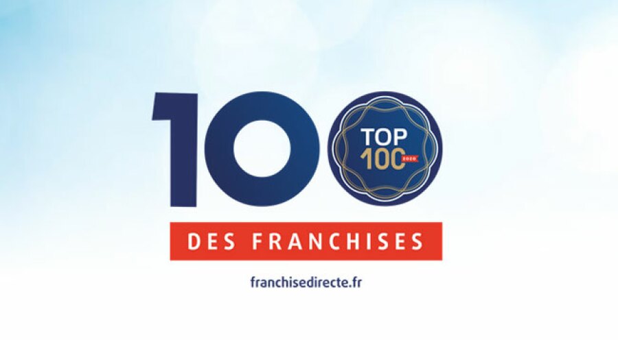 illustration Top 100 2020 franchises en France