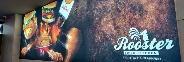 Rooster Fried Chicken Banner 2