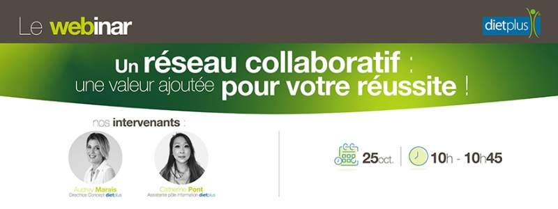 Webinar dietplus - 25 octobre, 10h