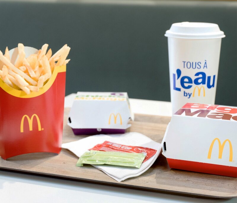 plateau frites franchise mcdo
