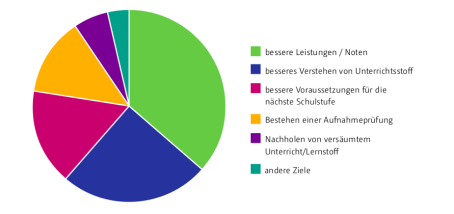 schweiz beweggründe nachhilfe marktstudie