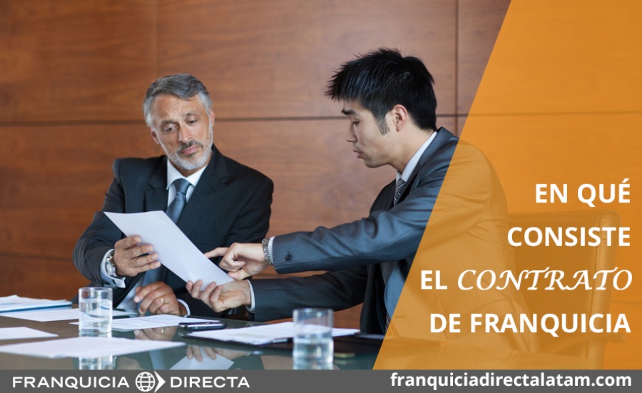 En qué consiste el contrato de franquicia