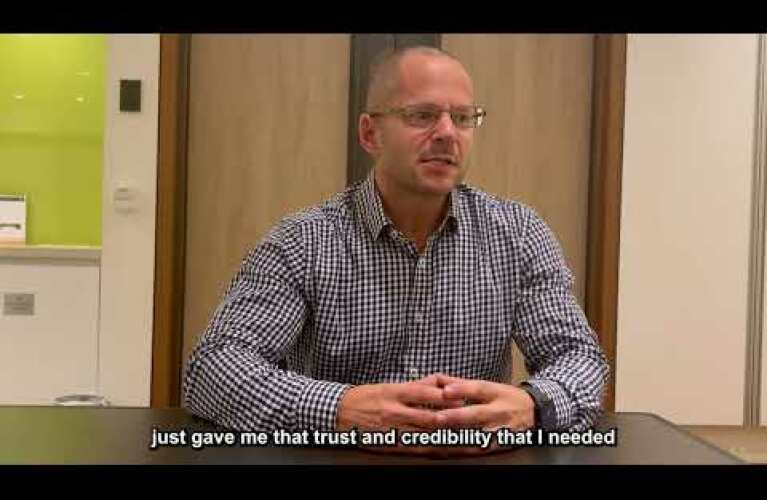 Backed by an international brand - Bryn's story