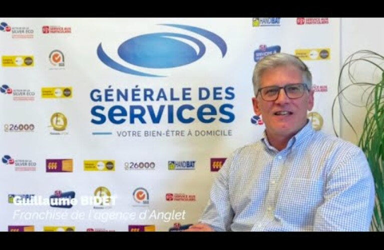 Guillaume Bidet, franchisé Générale des Services Anglet