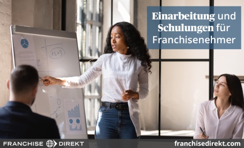 Einarbeitung und Schulungen für Franchisenehmer