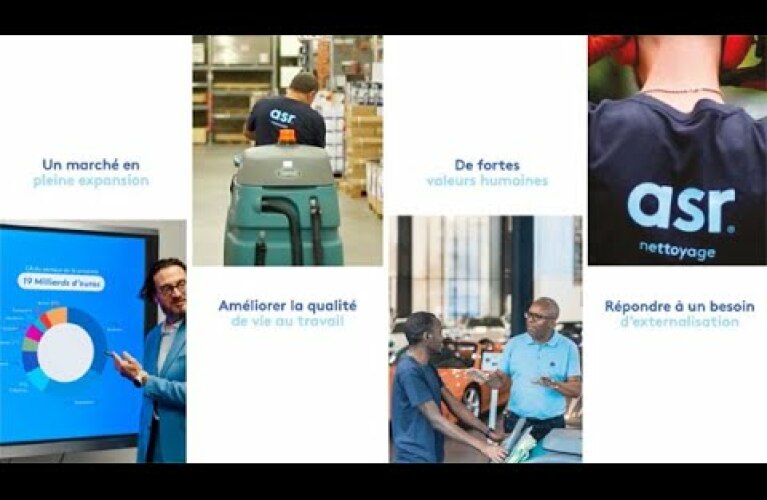 ASR Nettoyage, leader du nettoyage professionnel en franchise