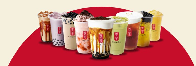 banniere franchise Gong cha
