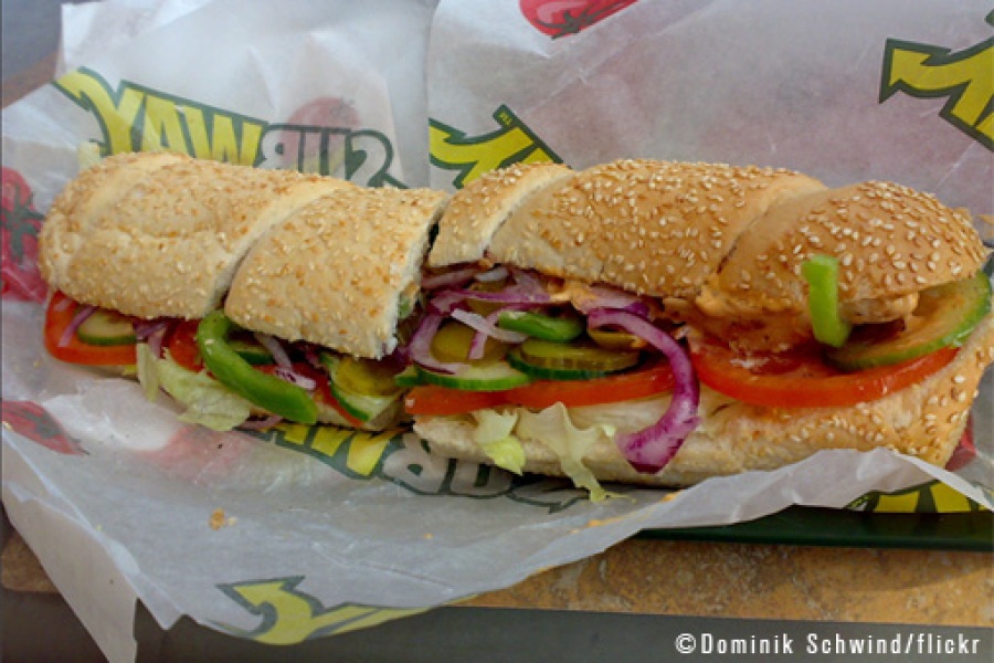 Subway; 2015 Top 10 franchises