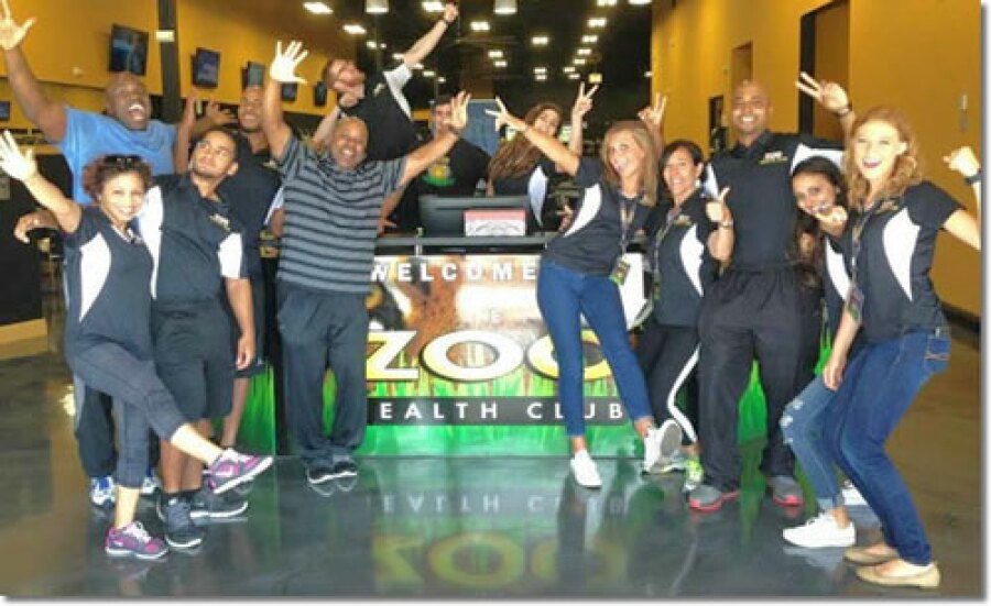 The Zoo Fitness Club Employees
