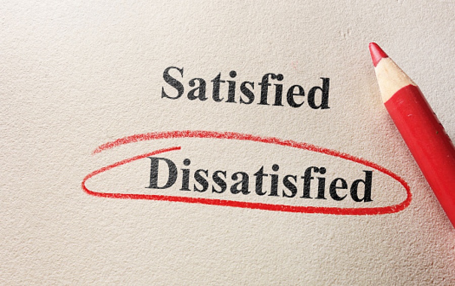 Dissatisfied Red Circle