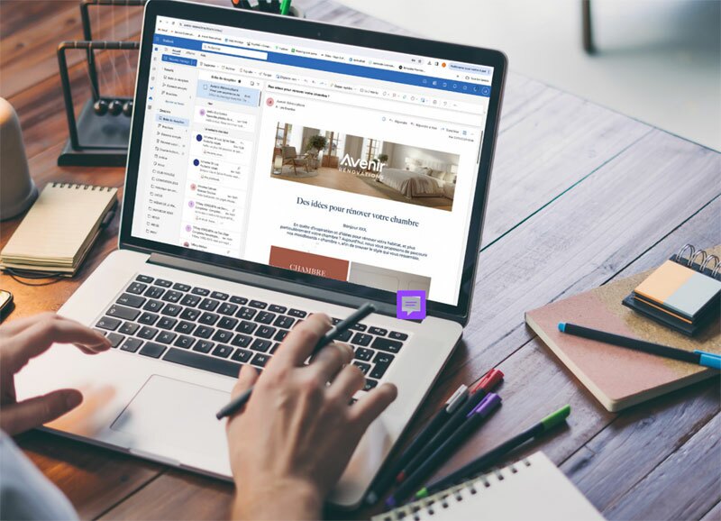 outil mailing franchise Avenir Rénovations