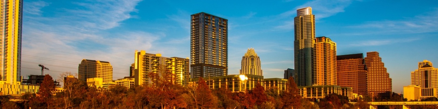 Austin, Texas Skyline Banner