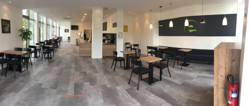 salle restaurant franchise green sur mesure 44