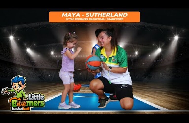 Our newest franchisee Maya has secured the Sutherland region for Little Boomers Basketball!