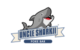 Uncle Sharkii Poke Bar Franchise Logo