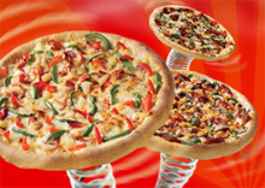 Yummy pizzas!