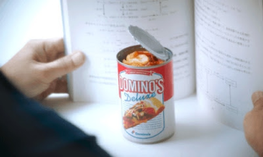 Domino's Japan Canned Pizza April Fools Joke