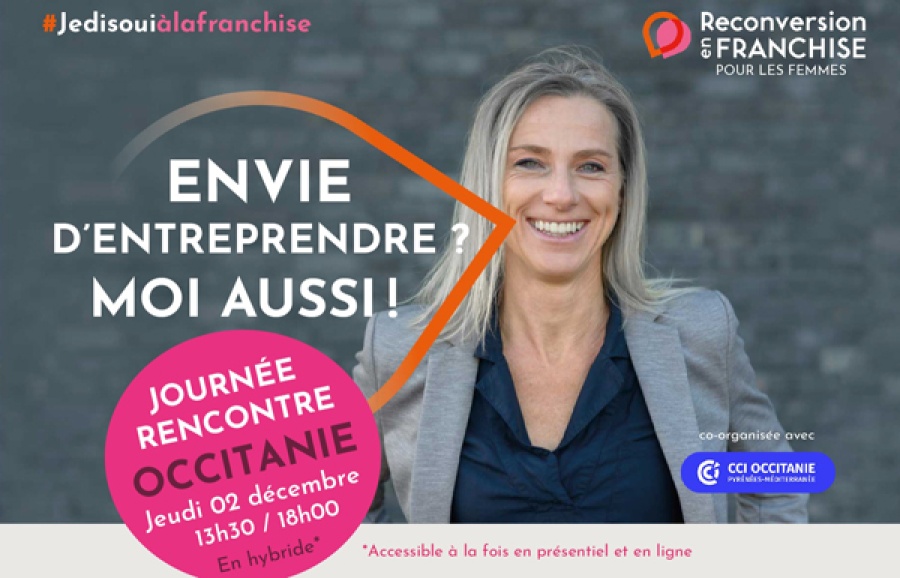 Reconversion en franchise Occitanie journee 2 decembre