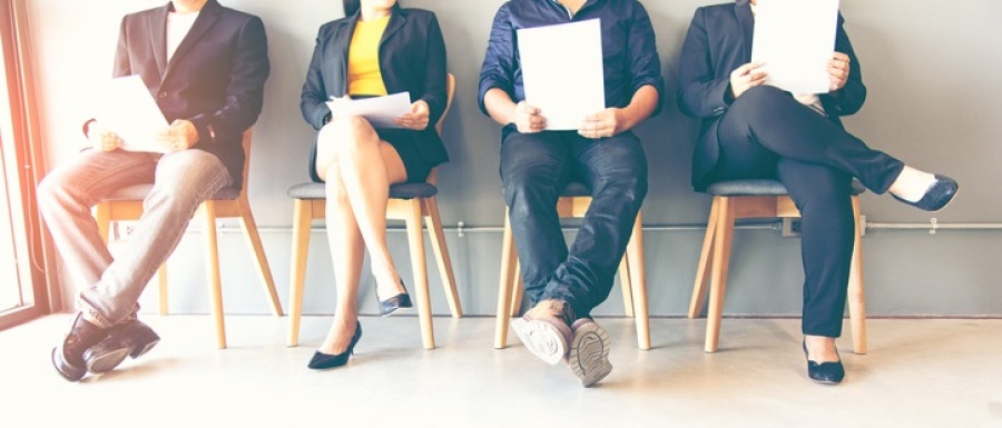 Group of People at Job Interview
