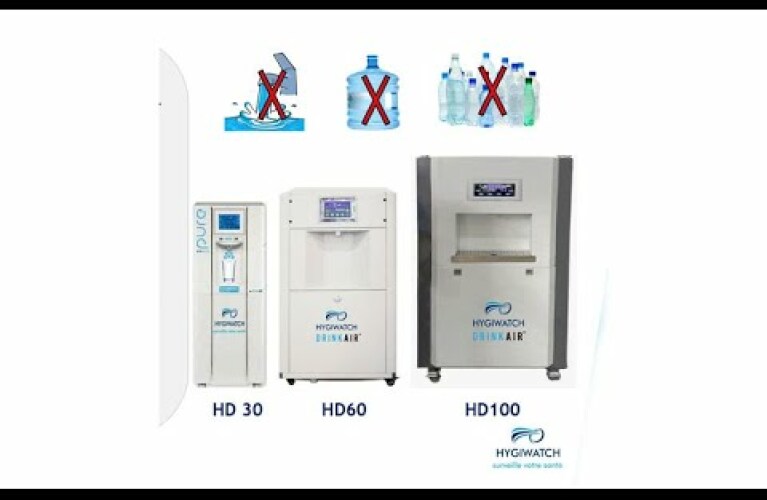 Découvrez l'innovation Hygiwatch Drinkair