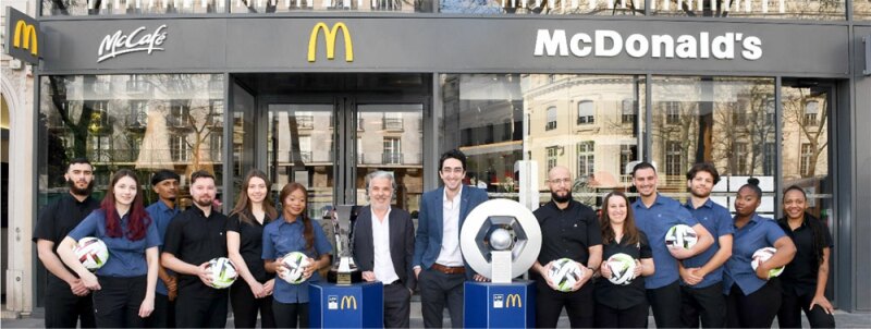partenariat mcdo Ligue 1 football