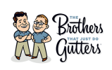 The Brothers that just do Gutters Franchise Logo