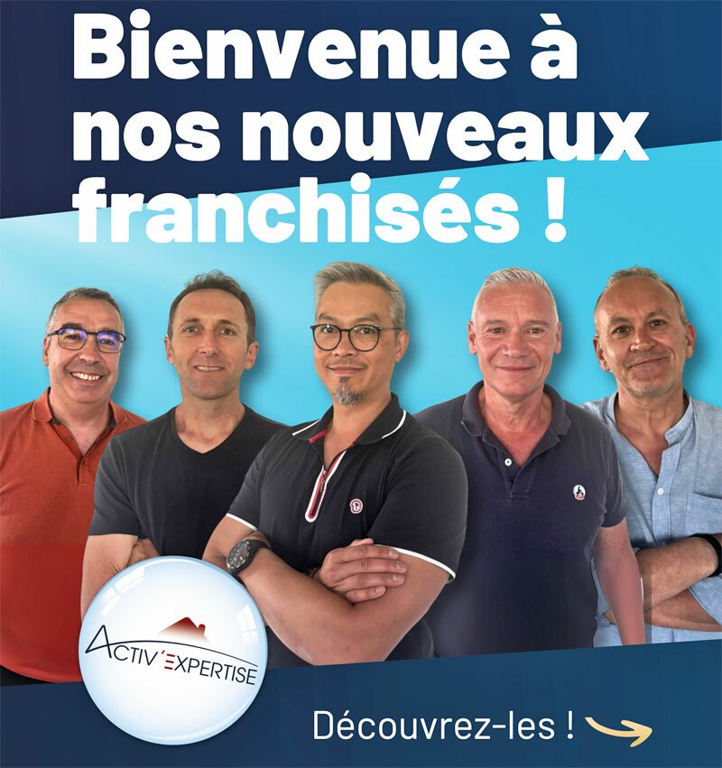 nouveaux franchisés Activ'Expertise juillet 2025
