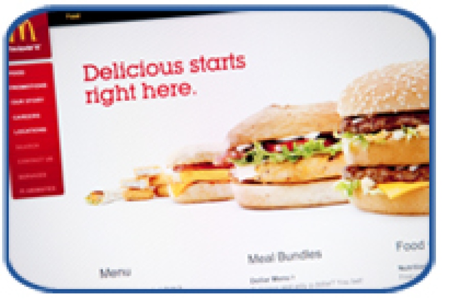 McDonald's Menu Site