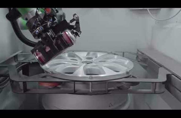 Wheel Color it™ Fully Automatic Robotic Paint