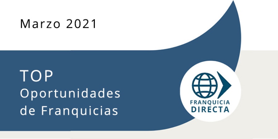 Top oportunidades de franquicias marzo 2021