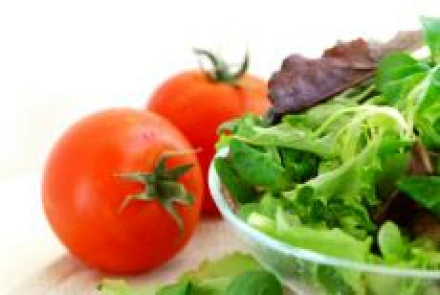 Tomates et salade