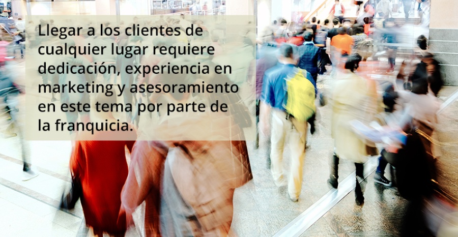 La marca debe llegar a los clientes