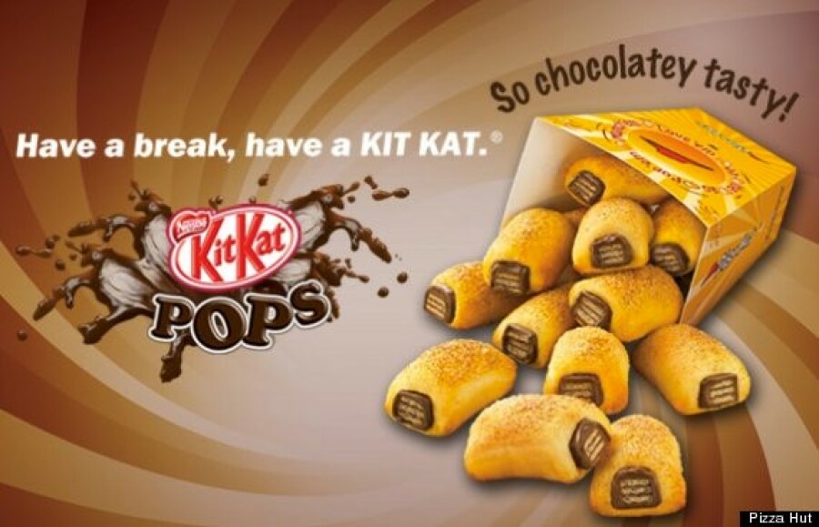 Pizza Hut Kit Kat Pops