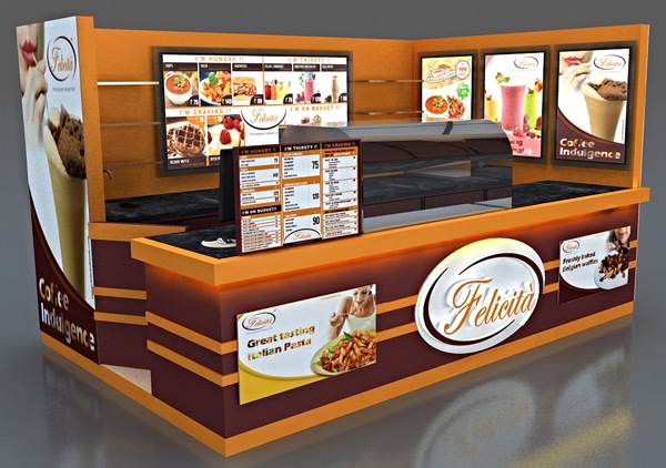 Kiosk for Felicita Foods Franchise