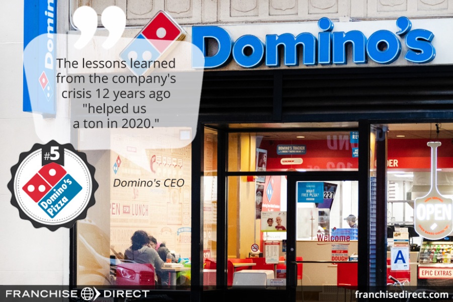 Domino’s Top 5 Franchise