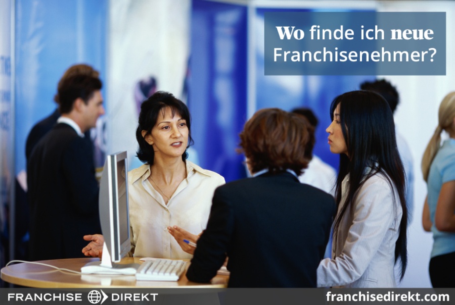 Franchise-Messe Franchisenehmer finden