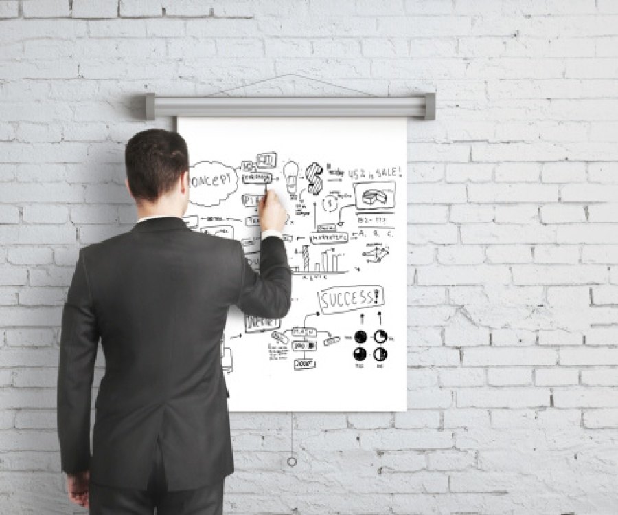 Business Concept on Poster