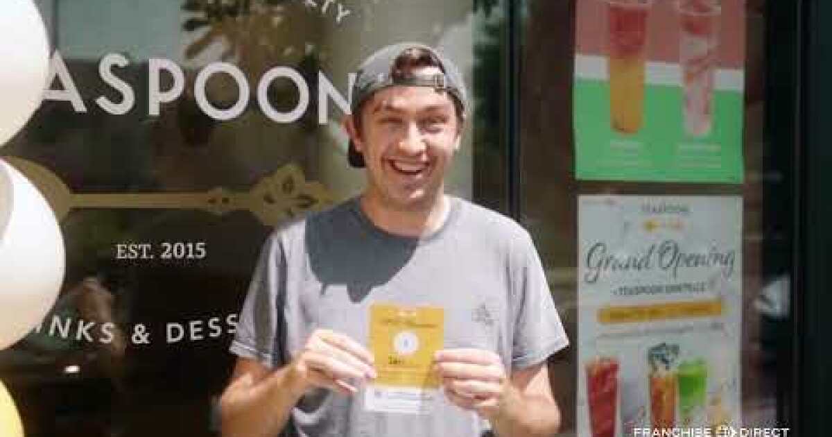 Teaspoon Sawtelle Grand Opening Franchise Direct The Best