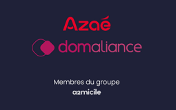 Logo franchise Azaé et Domaliance - membres du groupe A2micile