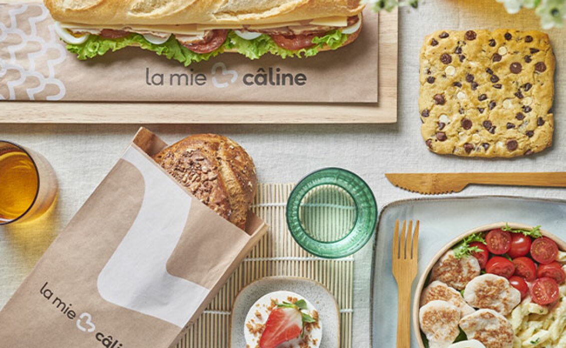franchise La Mie Câline menu 2025