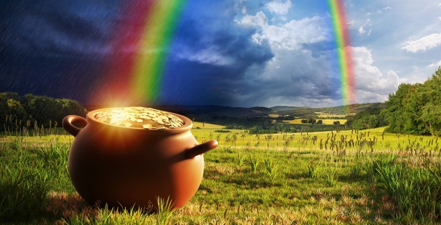 Rainbow and Pot of Gold