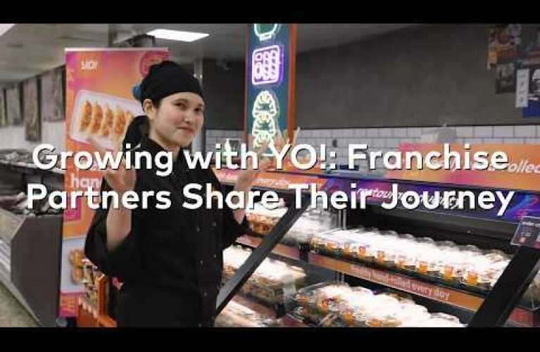 Growing with YO! Become a franchisee
