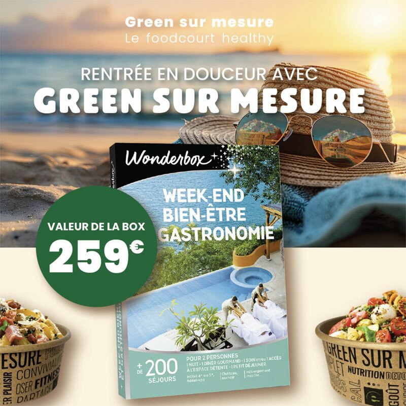 jeu rentrée franchise green sur mesure