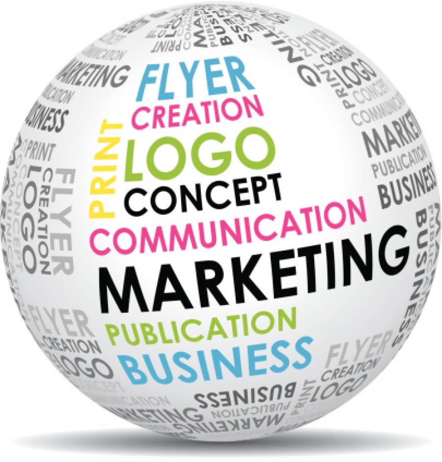 Marketing Communication World  Cloud