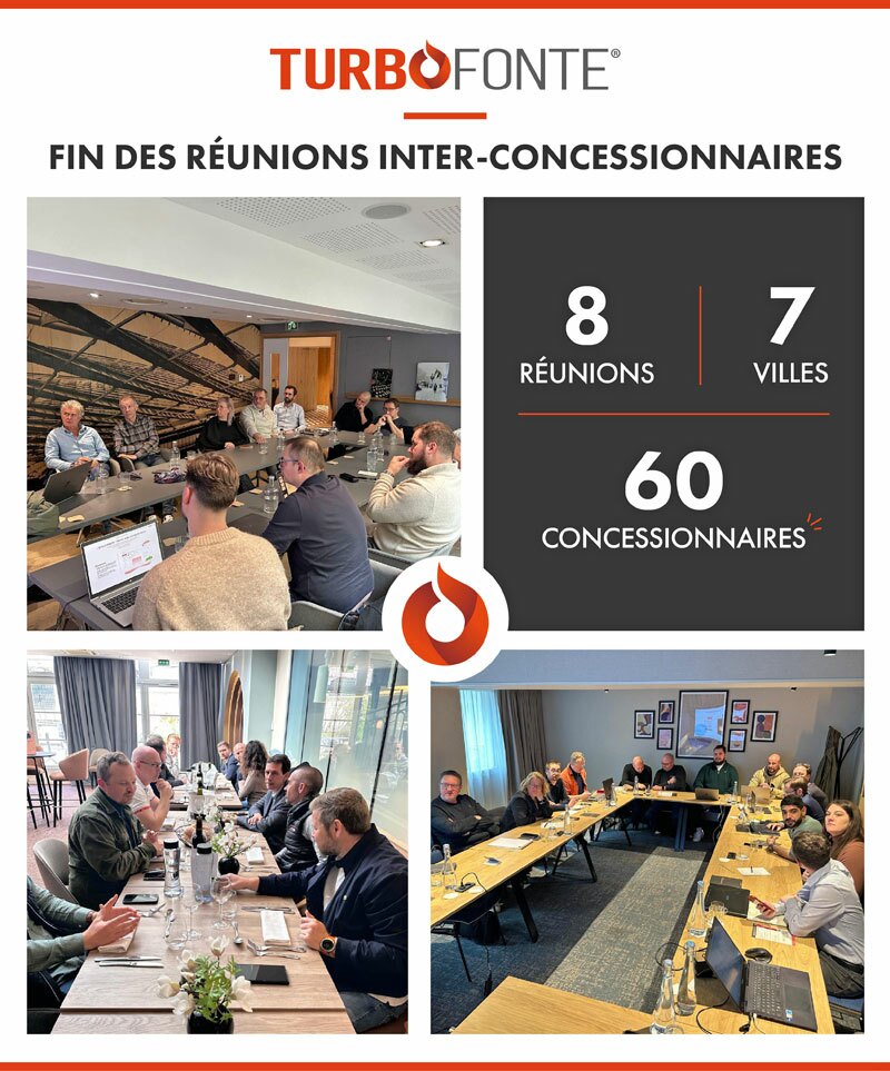 réunions concessionnaires Turbo Fonte 2025