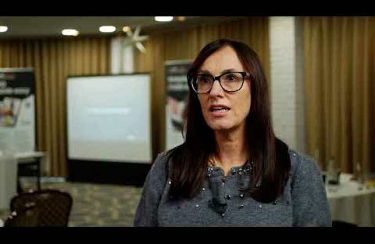 An interview with Kat James, it'seeze Gravesend, at the Annual Conference.