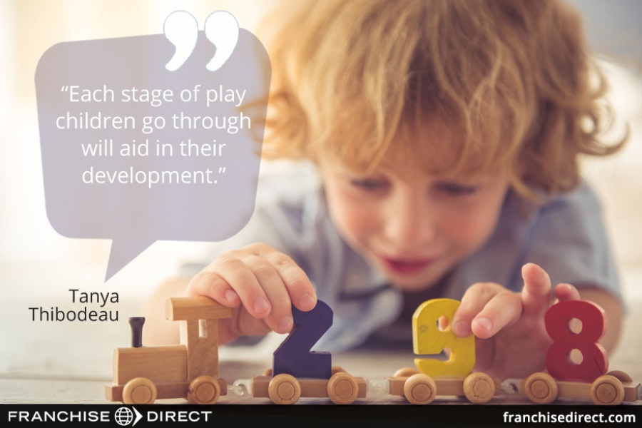 children learning through play