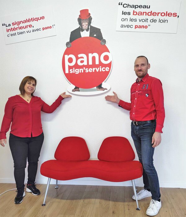 agence signalétique franchise PANO Annemasse