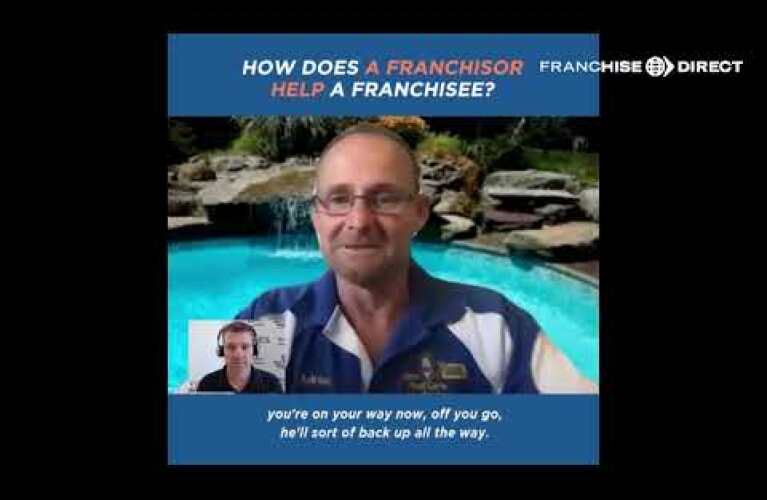 Jim's Pool Care - How does a franchisor help a franchisee